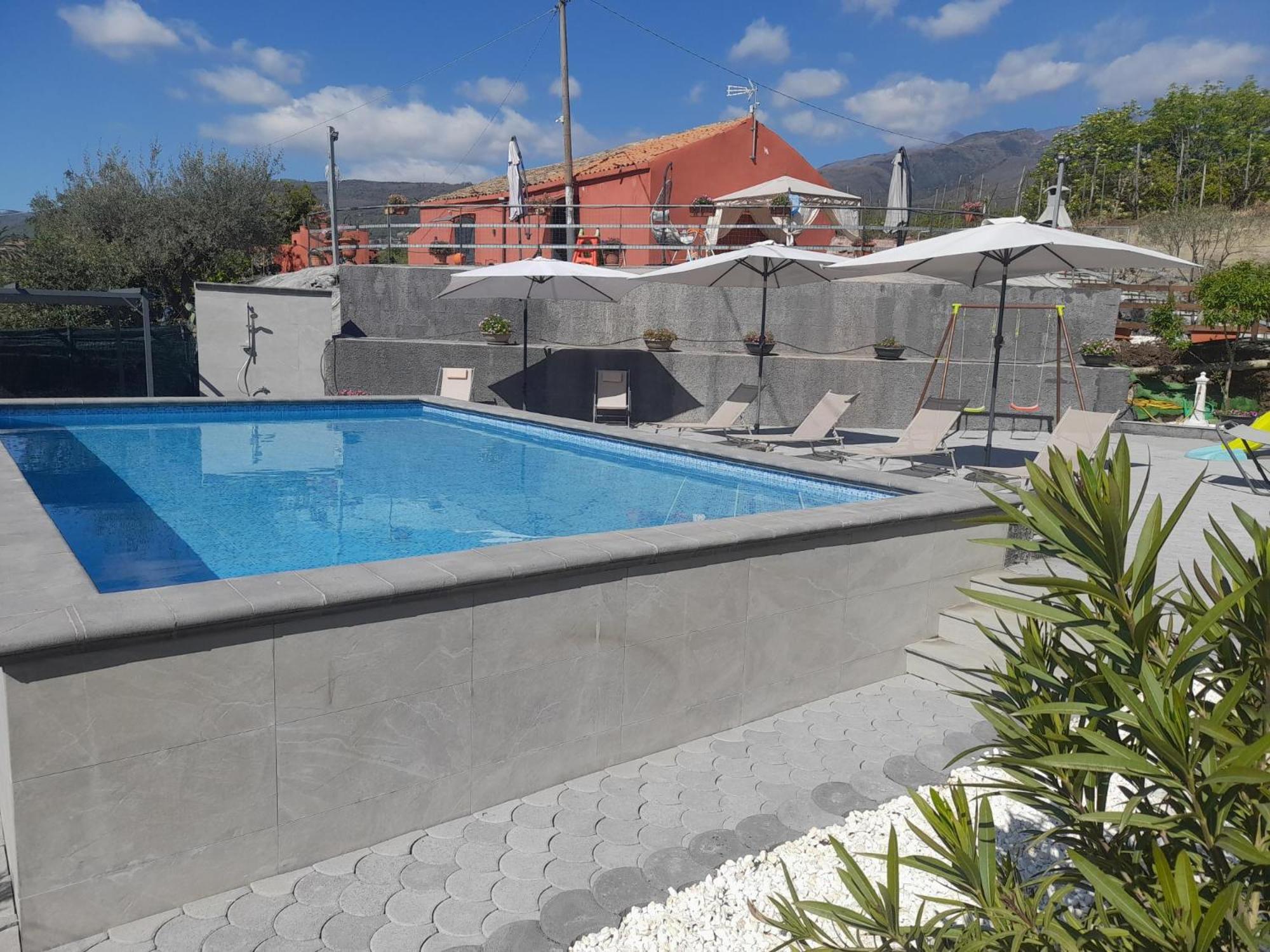 Sikelia Etna House Villa Zafferana Etnea Eksteriør bilde