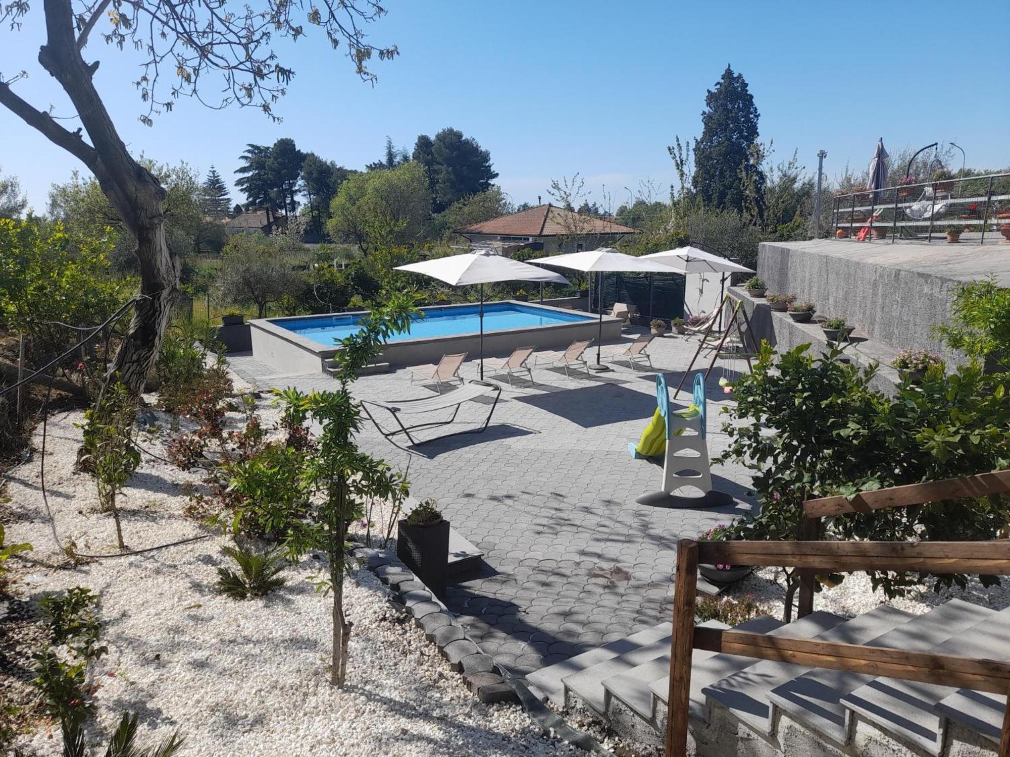 Sikelia Etna House Villa Zafferana Etnea Eksteriør bilde
