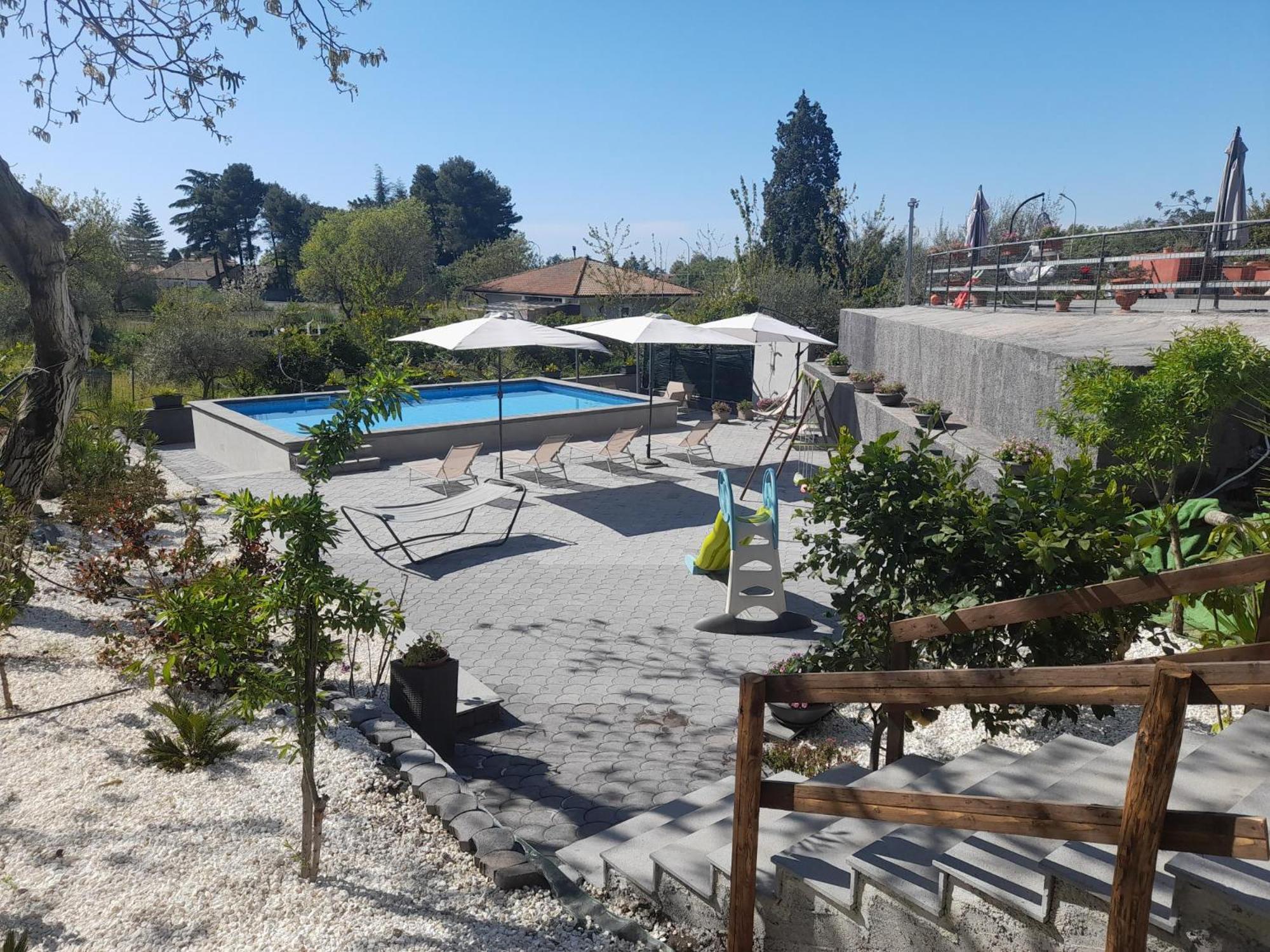 Sikelia Etna House Villa Zafferana Etnea Eksteriør bilde